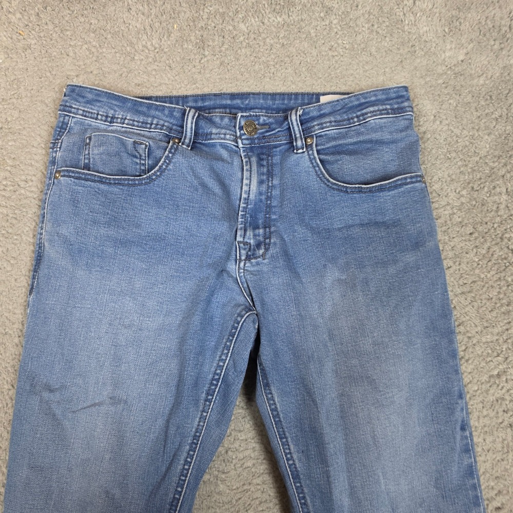 Buffalo David Bitton Jeans Mens 32x29 Adam Slim Stretch Blue Excellent Denim - Picture 3 of 9